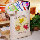 Thankful for Personalized Canvas Tote Bag